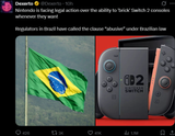 brazil taking nintendo to court