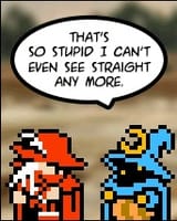 black mage can&#039;t see