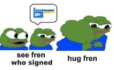 see fren who signed