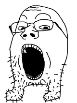 pube gape
