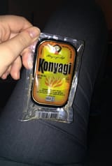 alcohol in a bag