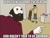it&#039;s all because of you, faggot