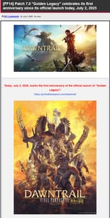 Dawntrail is Golden Legacy