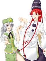__hong_meiling_and_mononobe_no_futo_touhou_drawn_by_niwatazumi__322a0e0e4e523027385a494f4f04734c