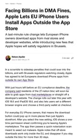 Apple EU