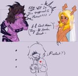 6932486 - deltarune Kris_Dreemurr Noelle_Holiday susie
