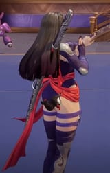 Psylocke with Venom guest