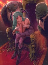 __morrigan_aensland_darkstalkers_drawn_by_fujii_eishun__5b3c392da16909cc1c6a9a85215b1eee