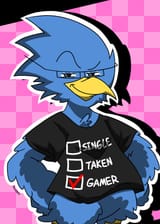 berdly gamer tshirt