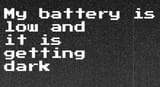 last mssage from Opportunity