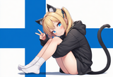 Finn catgirl slop