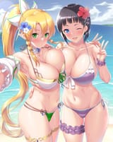 bikini duo wink