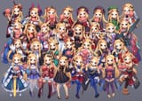 Abby cosplays