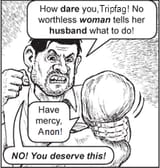 you getting shut up