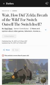 BOTW out sells the switch itself