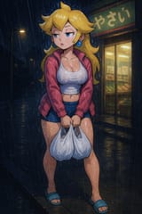 20250703_2219_Peach in Rainy Night_simple_compose_01jz8yznqeef39p46xgeepzxnf