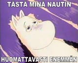 muumi nauttii