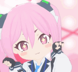 blue archive pink retard