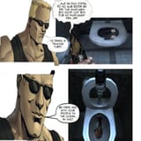 duke nukem flushes some shit
