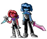 Lil Sis Chara and Kris