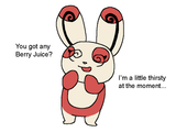 spinda thirsty