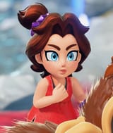 pauline riding donkey kong