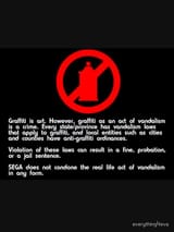 jsrf graffiti warning