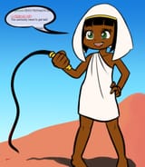 Egyptian girl saying You seriously need to get laid