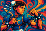 chun li battle pose 1