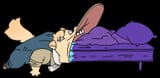 Boron eats his mattress