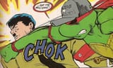 Raph punching Hitler in the face