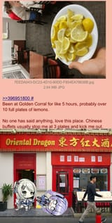 Essex at Chinese buffets