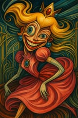 princess peach surreal 1
