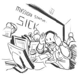 mission status; sick