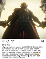 RADAHN BACK FROM THE DEAD