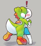 yoshi kiss