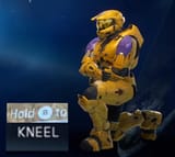 hold B to KNEEL
