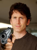 normal Todd with a gun