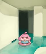 riamu in the poolrooms