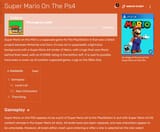 mario on the ps4