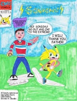Sonichu and Chris Poole Comic