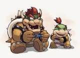 __bowser_and_bowser_jr_mario_drawn_by_suyasuyabi__400a445334b6bbed1541da5c29e27635