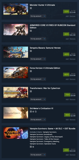 steam sale
