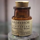 Certified radioactive water