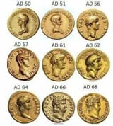 Nero through his reign