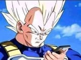 vegeta on phone