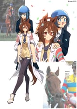 __trainer_female_trainer_agnes_tachyon_s_trainer_agnes_tachyon_and_kawachi_hiroshi_umamusume_and_3_more_drawn_by_layer_layer_illust__f3a6a06c5284efb736258d59f06b6907