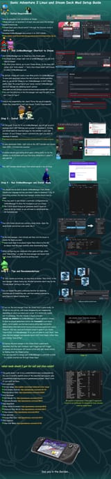 chao garden guide for linux and steamdeck