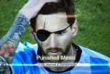punished messi