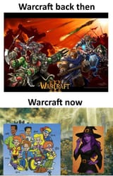 warcraft then and now